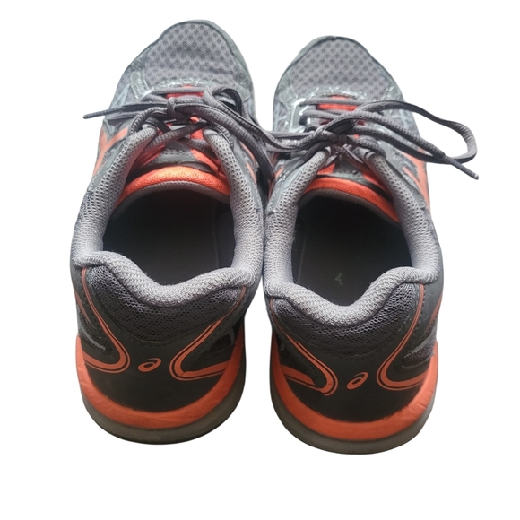 Asics Grey And Orange Sneakers 8 - Picture 4 of 7